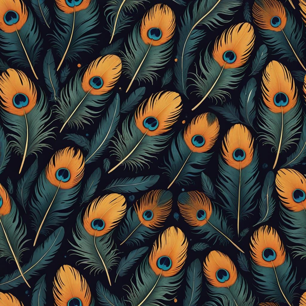 Feather Close-Up: Intricate Details in Macro