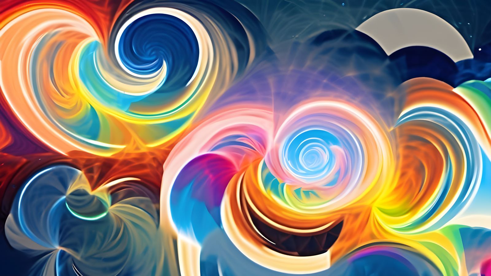 Cosmic Maelstroms in Primitive Art Style