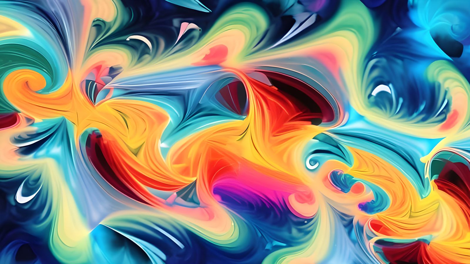 Vivid Cosmic Geysers in a Primitive Art Style