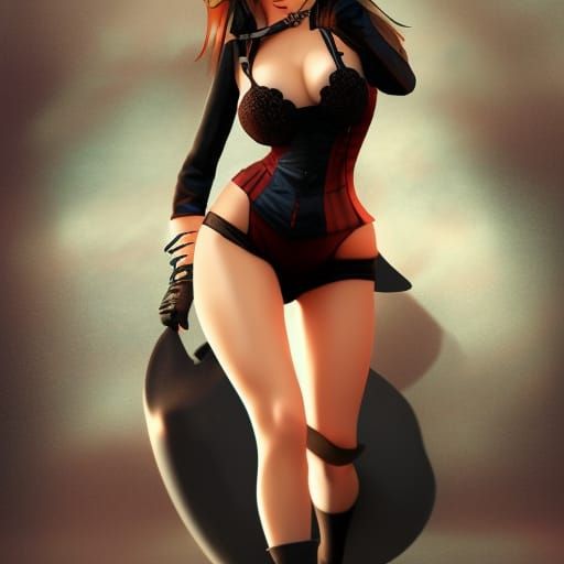 Anime Witch Poster Art in 8K Resolution