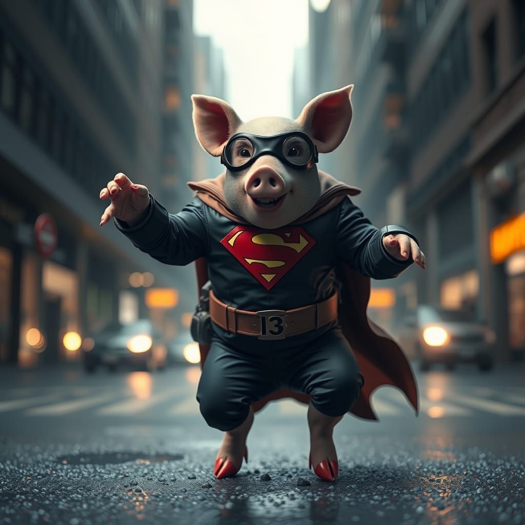 Superpig is Here to Protect You #1