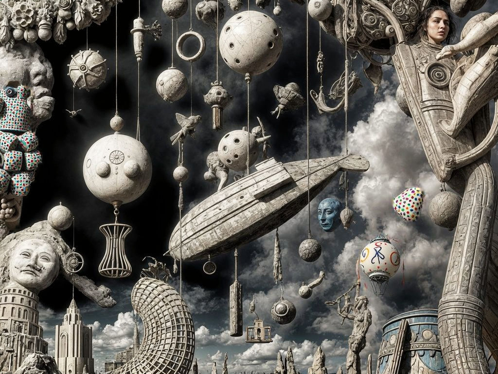 Surrealist Dreamscape in Postmodern Abstraction