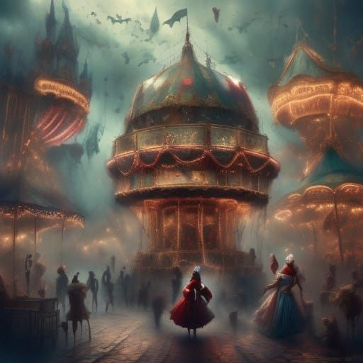 Epic Fairy Tale Illustrations in Vintage Style, Little Red R...