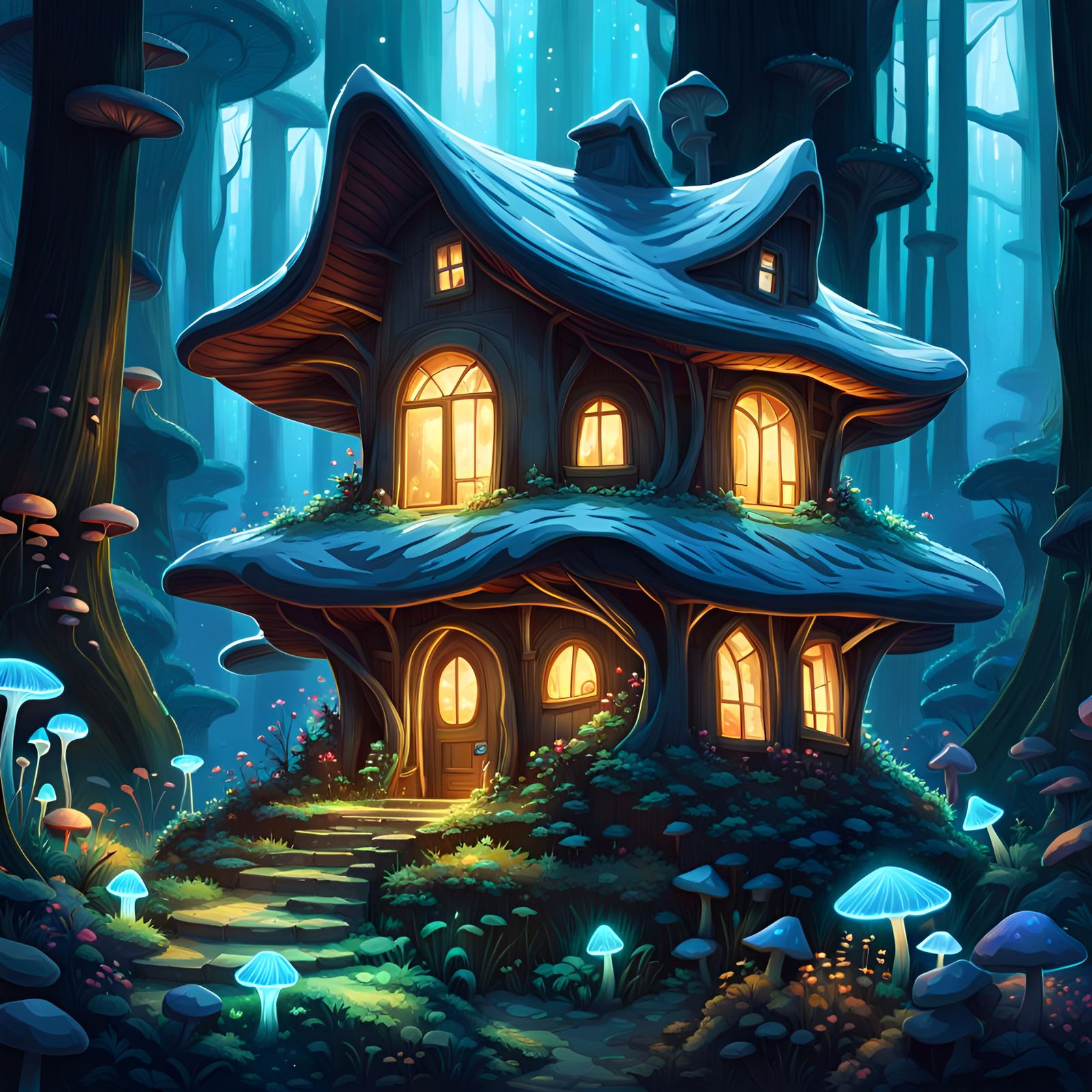 A home for Morkai's Gifted Mushroom Boy and his now Girlfriend