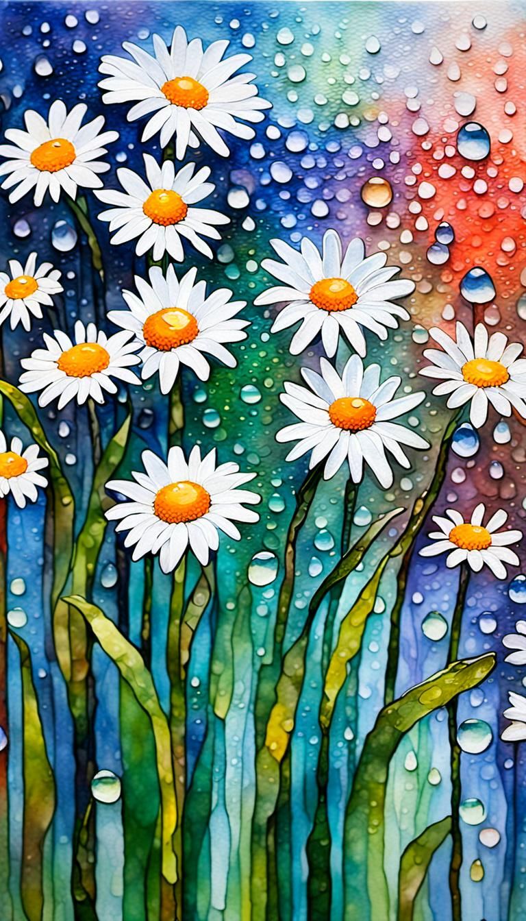 Alcohol Ink (Abstract Earthy Patterns:1.2) Light Periwinkle and Coral and Moss Green Colors, Raining Sparkling Mist, Bac...