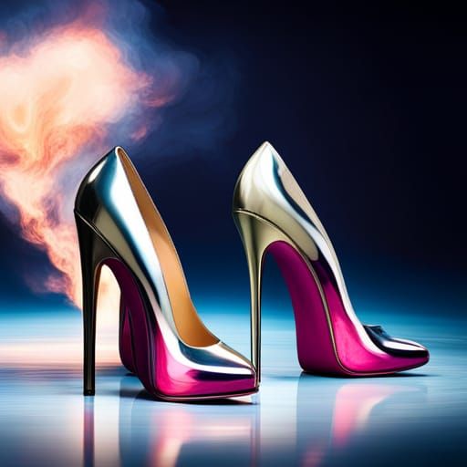 high heels on fire ;)