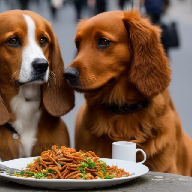 Lady and the Tramp: Romantic Pixar-Style Scene