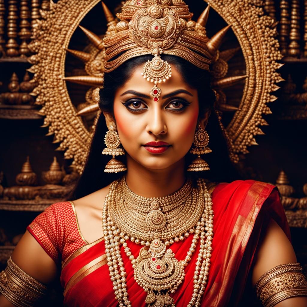 Woman as Durga: A Divine Likeness