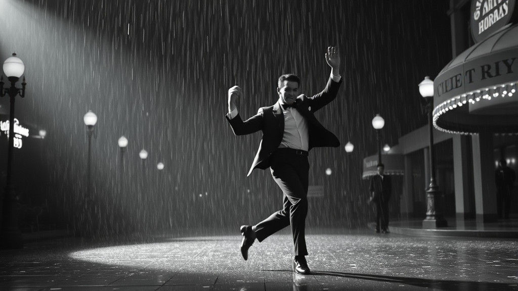 Classic Hollywood: Man Dancing in the Rain