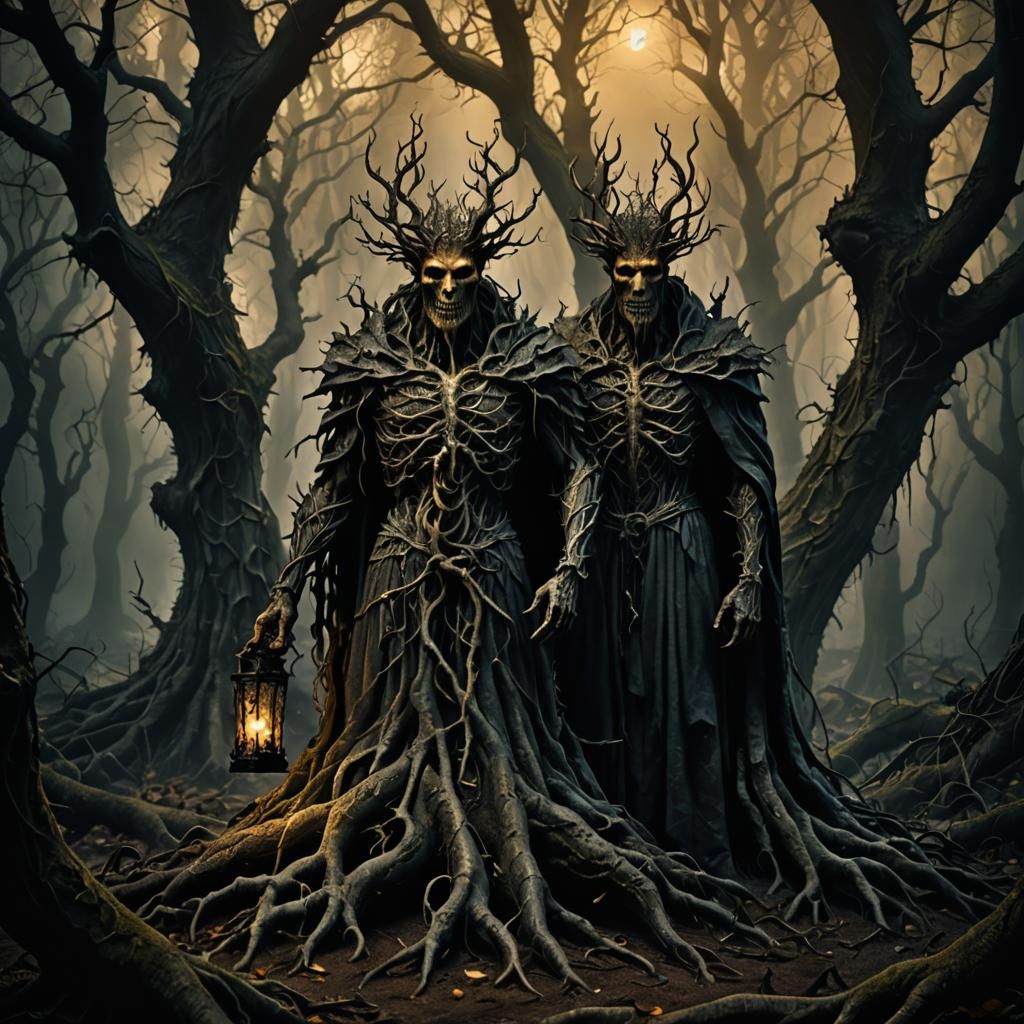 Mystical Forest: Eligos in Dark Fantasy Art