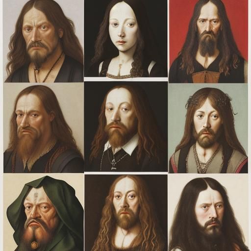 some posh people off of the olden days