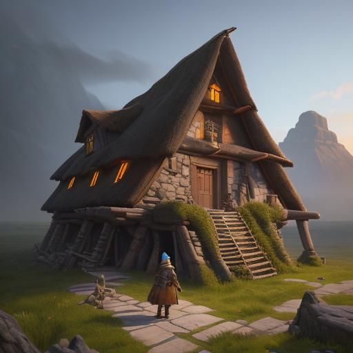 Gnome Artificer at Neolithic Village Threshold