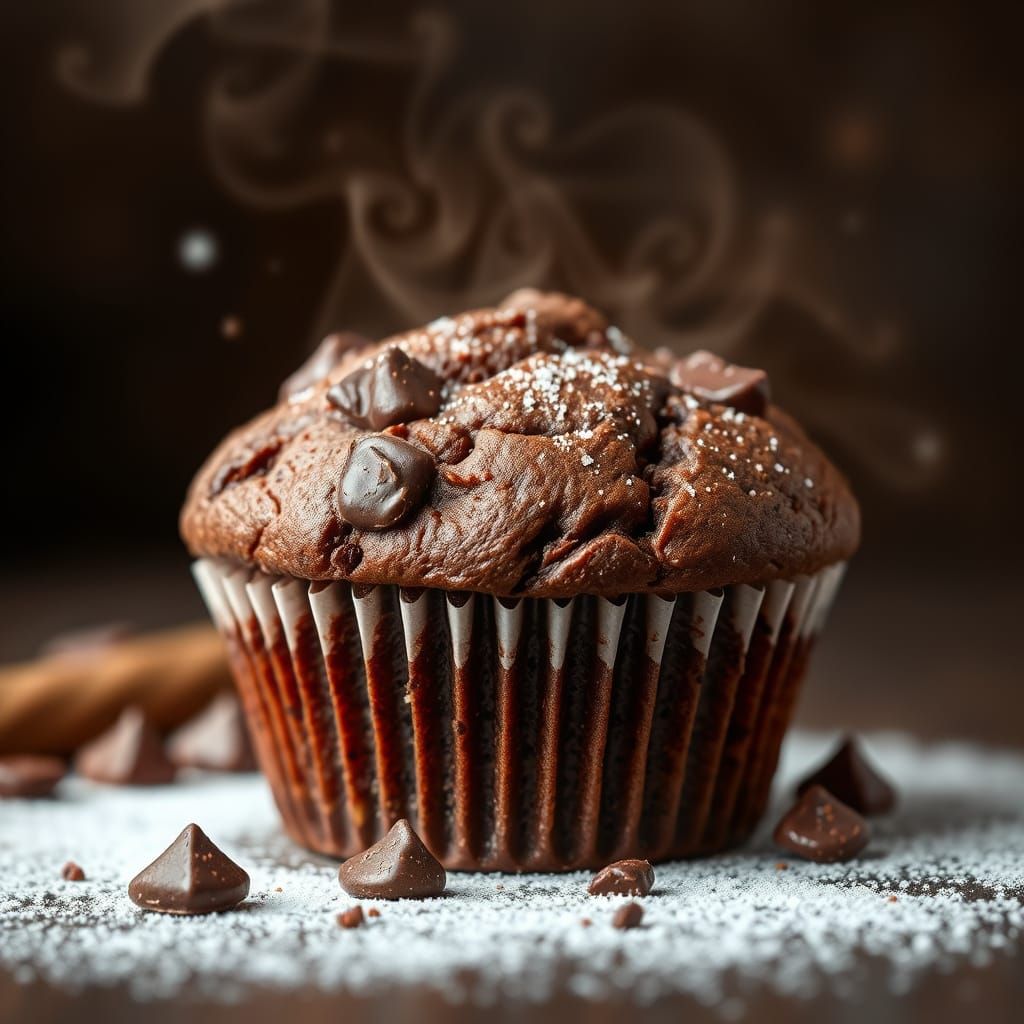 Chocolate muffin