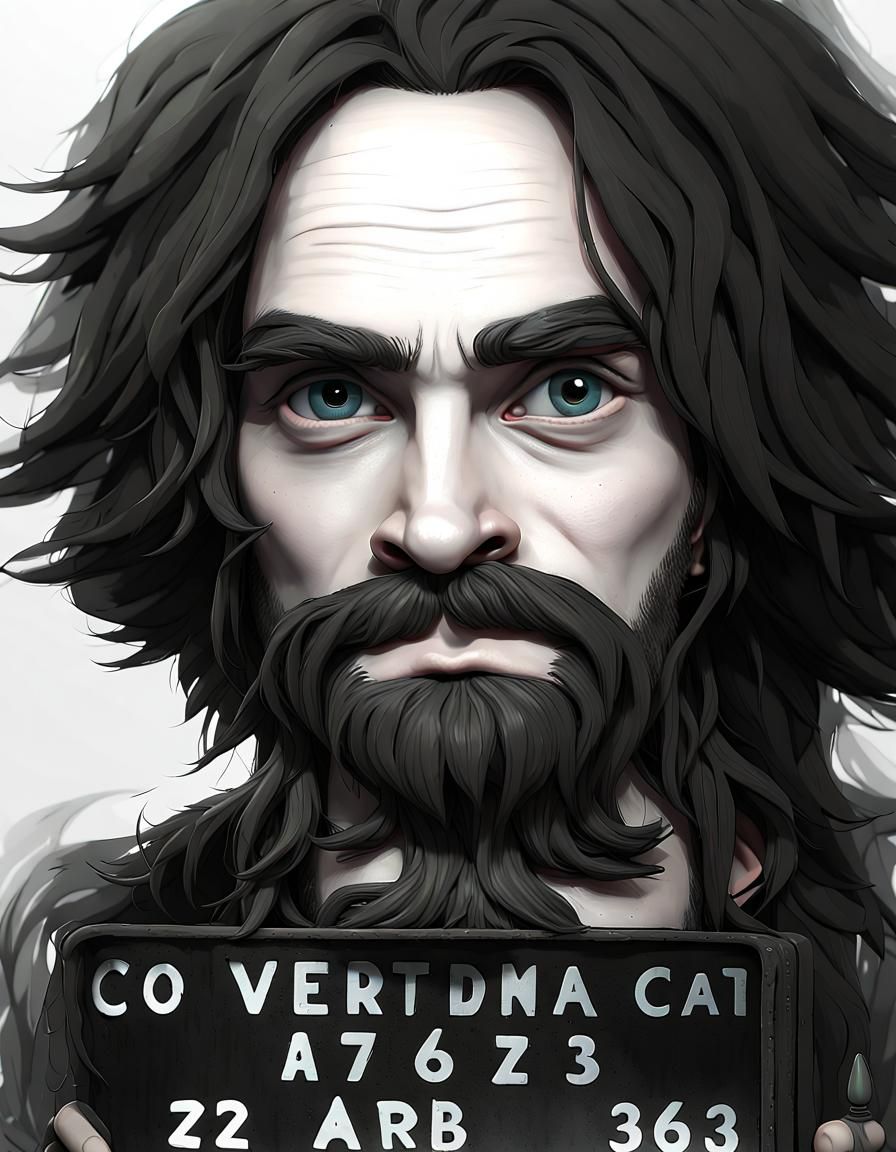 Disney Pixar's Charlie Manson: 3D Movie Poster