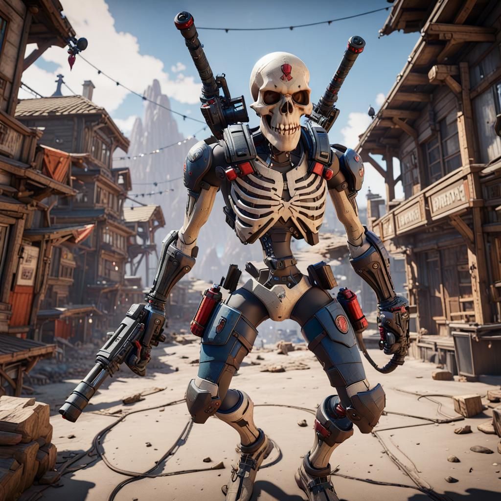 Spiderman in the Apex legends battle royal, skull town, energy weapon