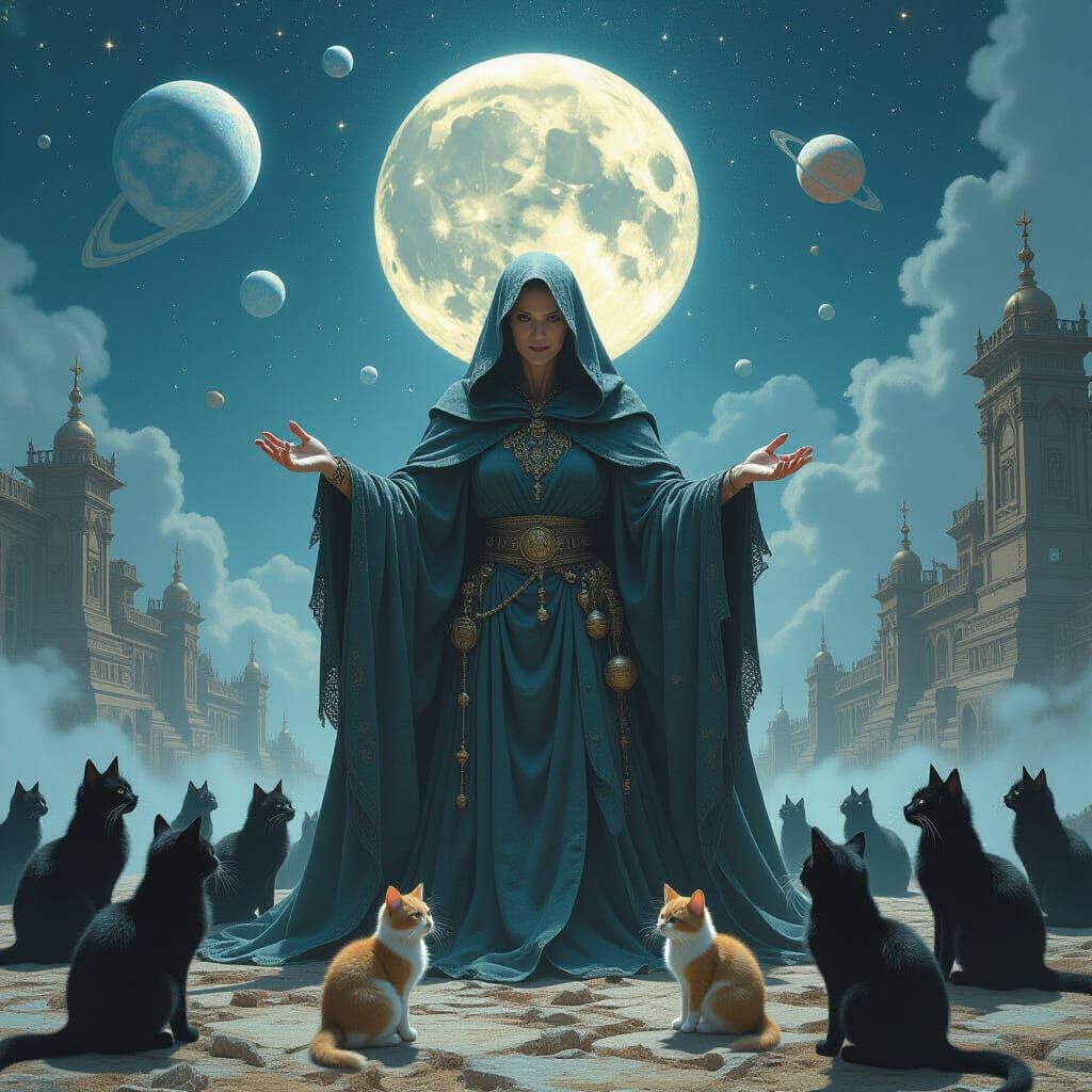 Lilith Rules a Cosmic Kingdom of Angels and Demons