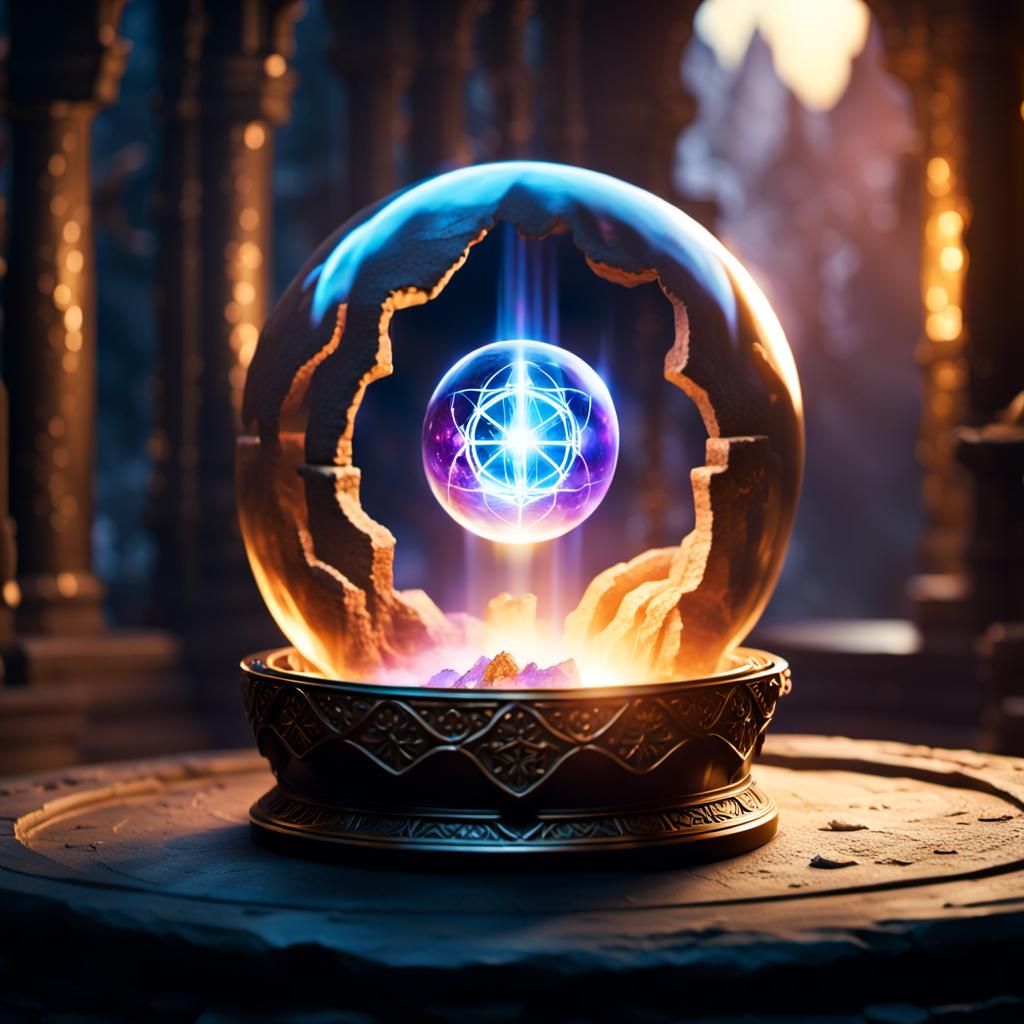 Pulsing Magic Orb in Wizard Sanctum