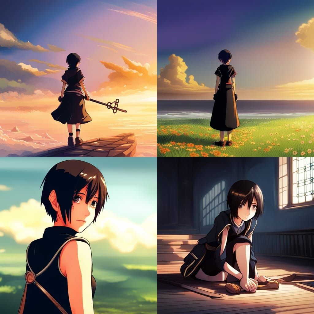 Xion in Anime Style, Studio Ghibli Key Visual