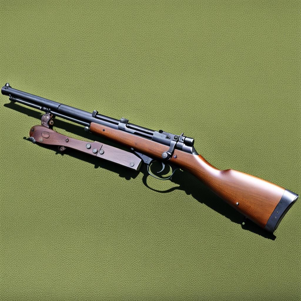 Nagant M1895 Revolver: An AI Interpretation
