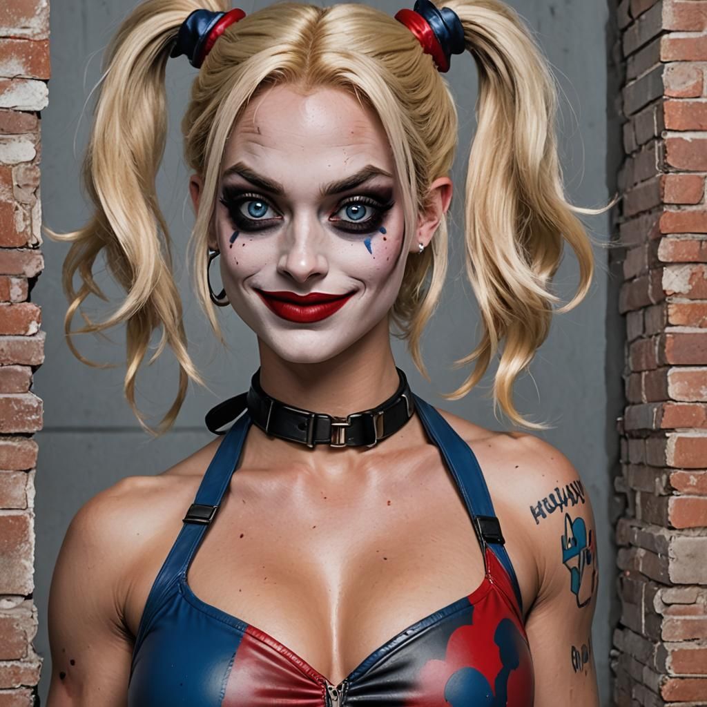 Harley Quinn Cosplay in Kansas: Photorealistic 4K