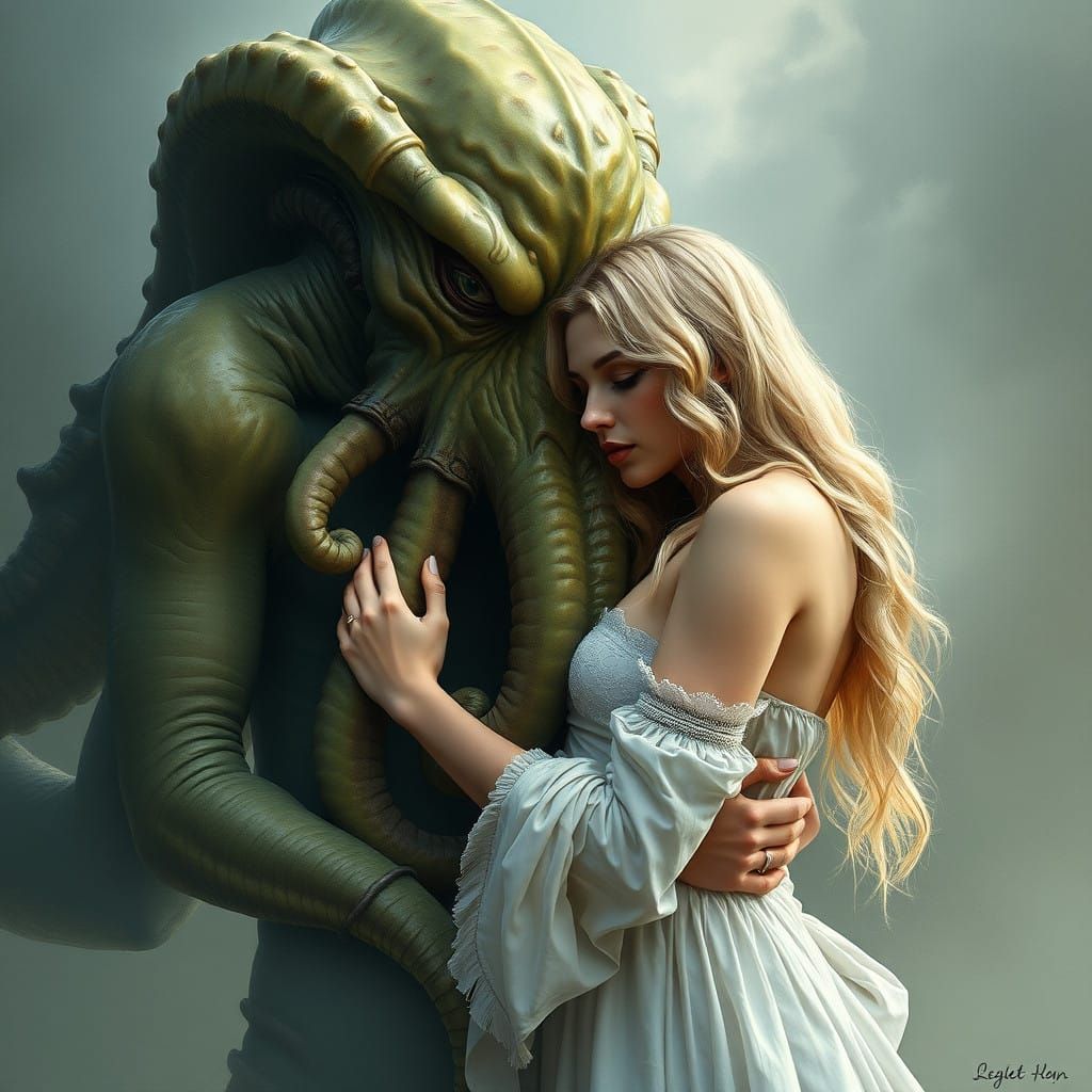 Baroque Goddess Enfolds Ancient, Mythical Horror in Tender E...