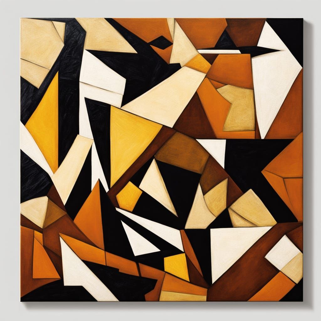 Cubist Mice Devour Cubic Cheese in Fragmented, Avant-Garde S...