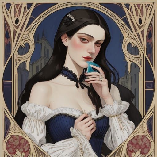 Unintelligent Vampire Tries to Drink Mannequin Blood in Art ...