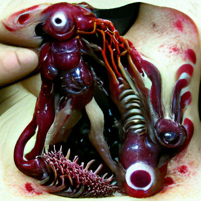 Detailed Alien Portrait