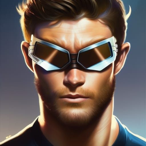 Cyclops Portrait: Hyperdetailed Art by Greg Rutkowski