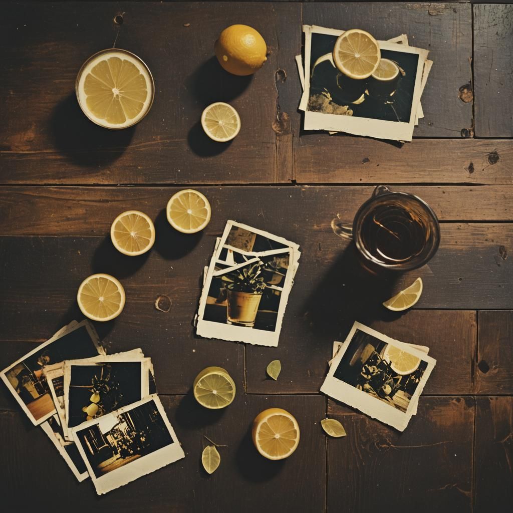 Nostalgic Summer Memories in Golden Light