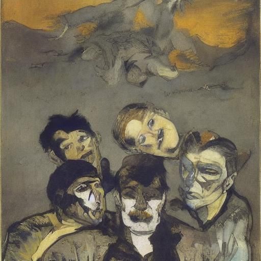 Vampires Under Blue Sky: Evoking Classic Art