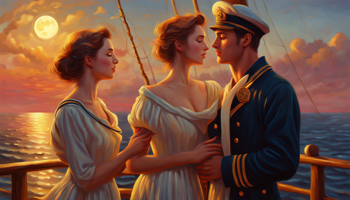 Romantic Serenade on Deck in Autumn Colors