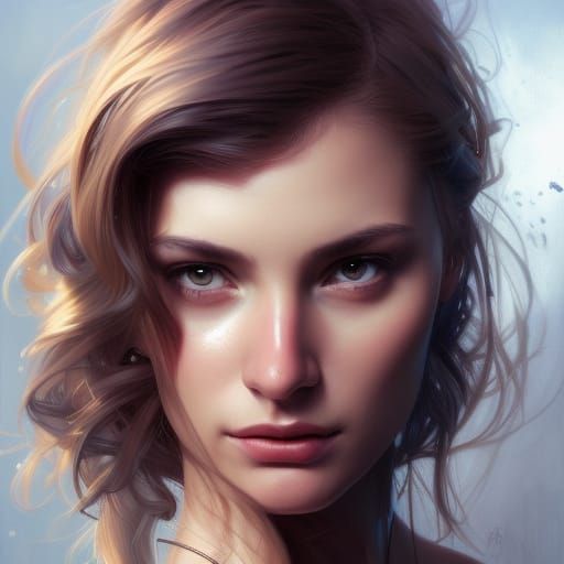 Hyperrealistic Portrait of a Beautiful Woman in 8k