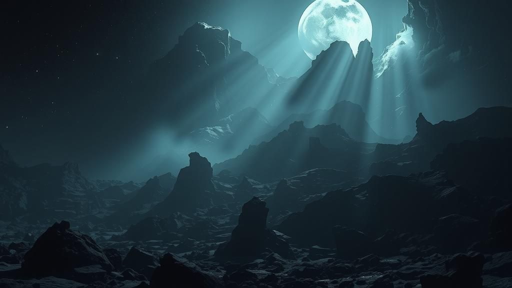 Cosmic Dark Fantasy in 8k Resolution