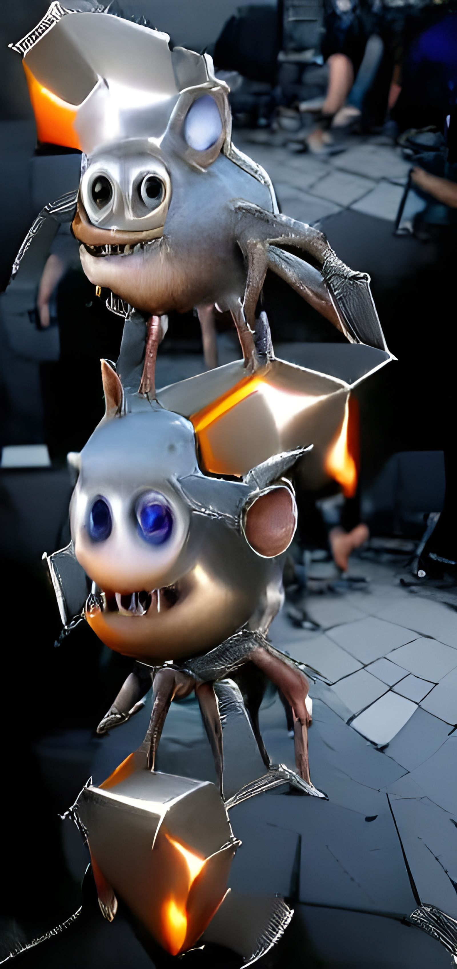 Metallic Monster Created with Unreal Engine