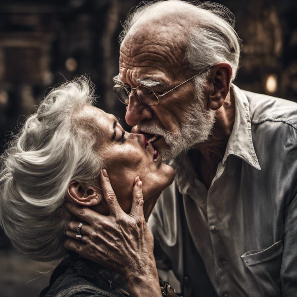 Intimate Encounter: Hyperrealistic Detailed Image