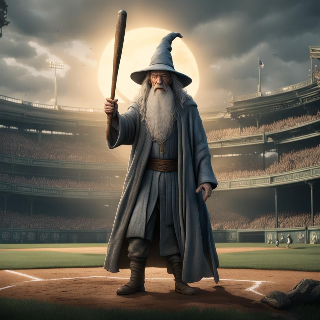 Gandalf the Grey Plays Baseball