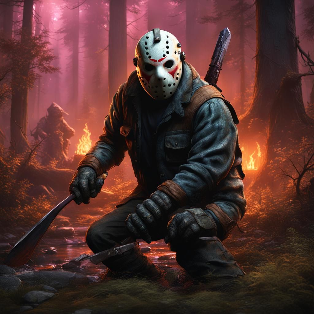 Troll Jason: Detailed Matte Painting