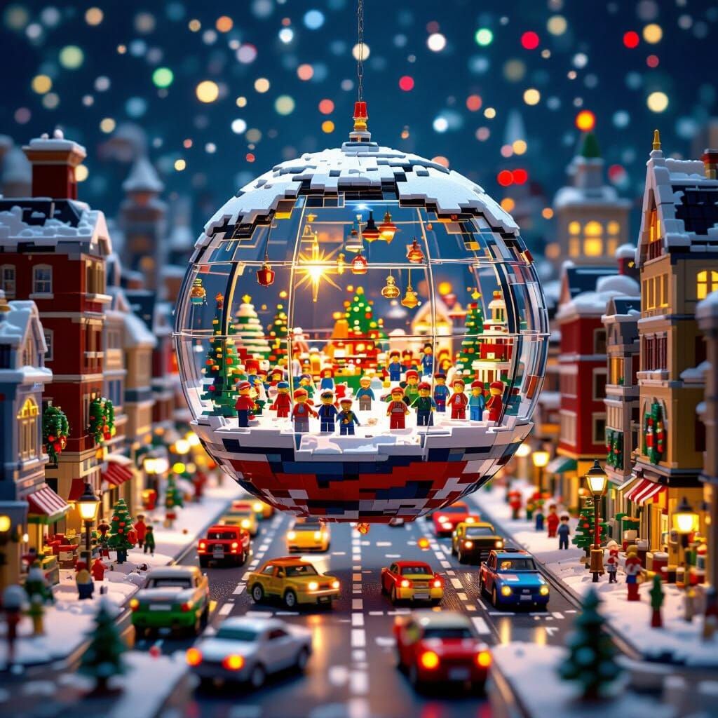 Lego Pocket World Above Festive City