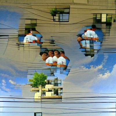 Abstract Image of Multiplicity Concept