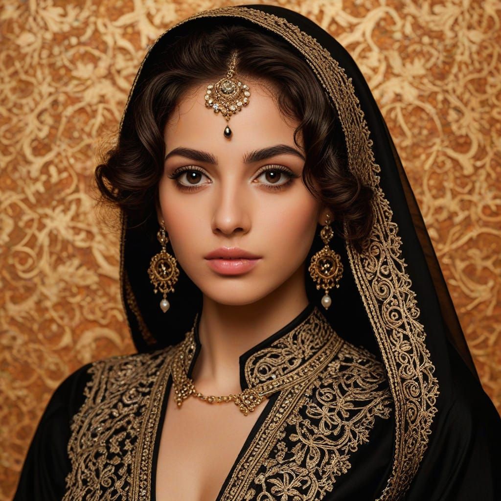 Majestic Middle Eastern Beauty in Ottoman Style