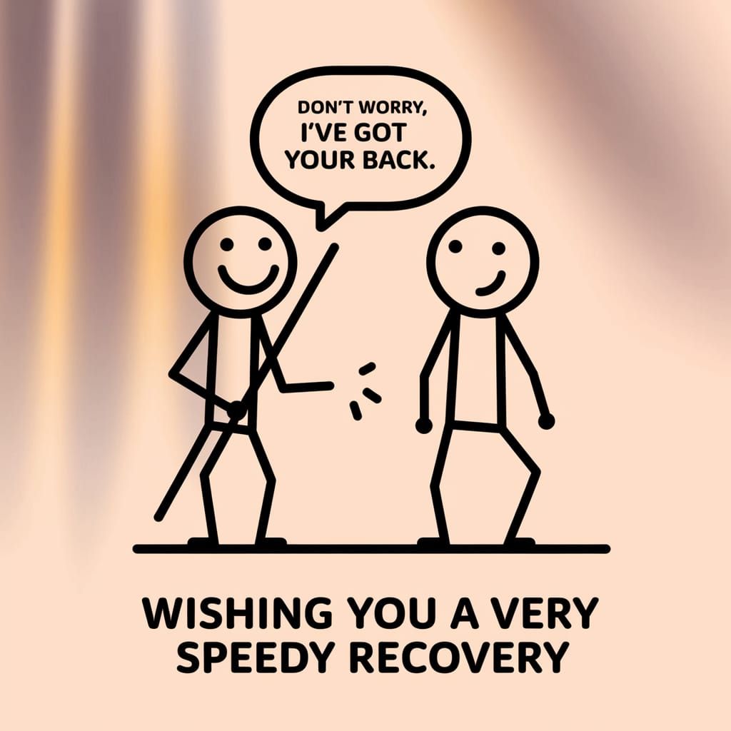 Inspirational Stick Figure Artwork in Minimalist Style