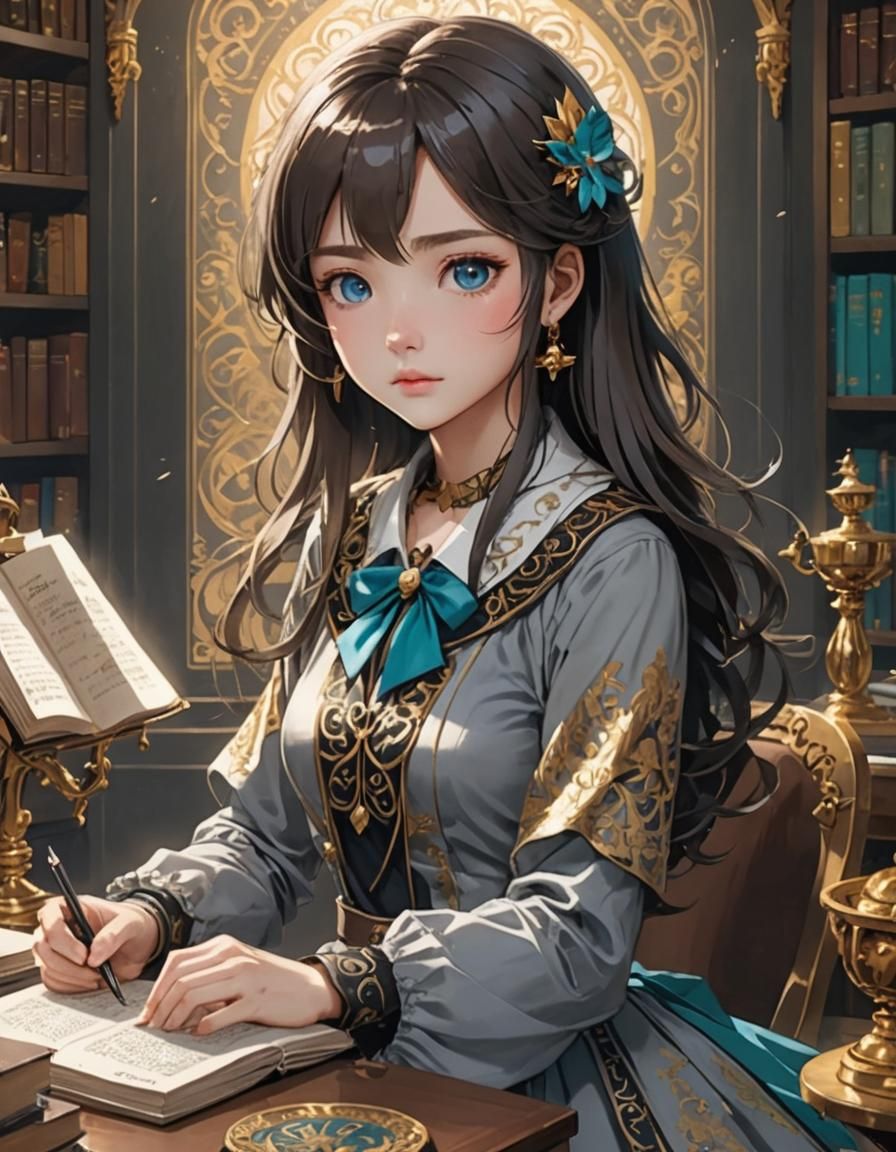 What if Harry Potter was depicted in anime style?