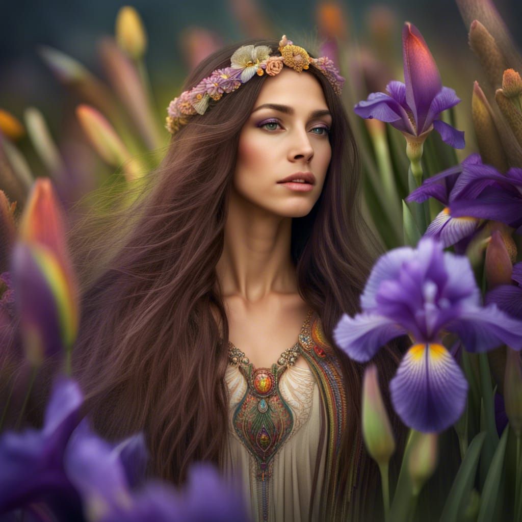 Iris: Greek Goddess of the Rainbow