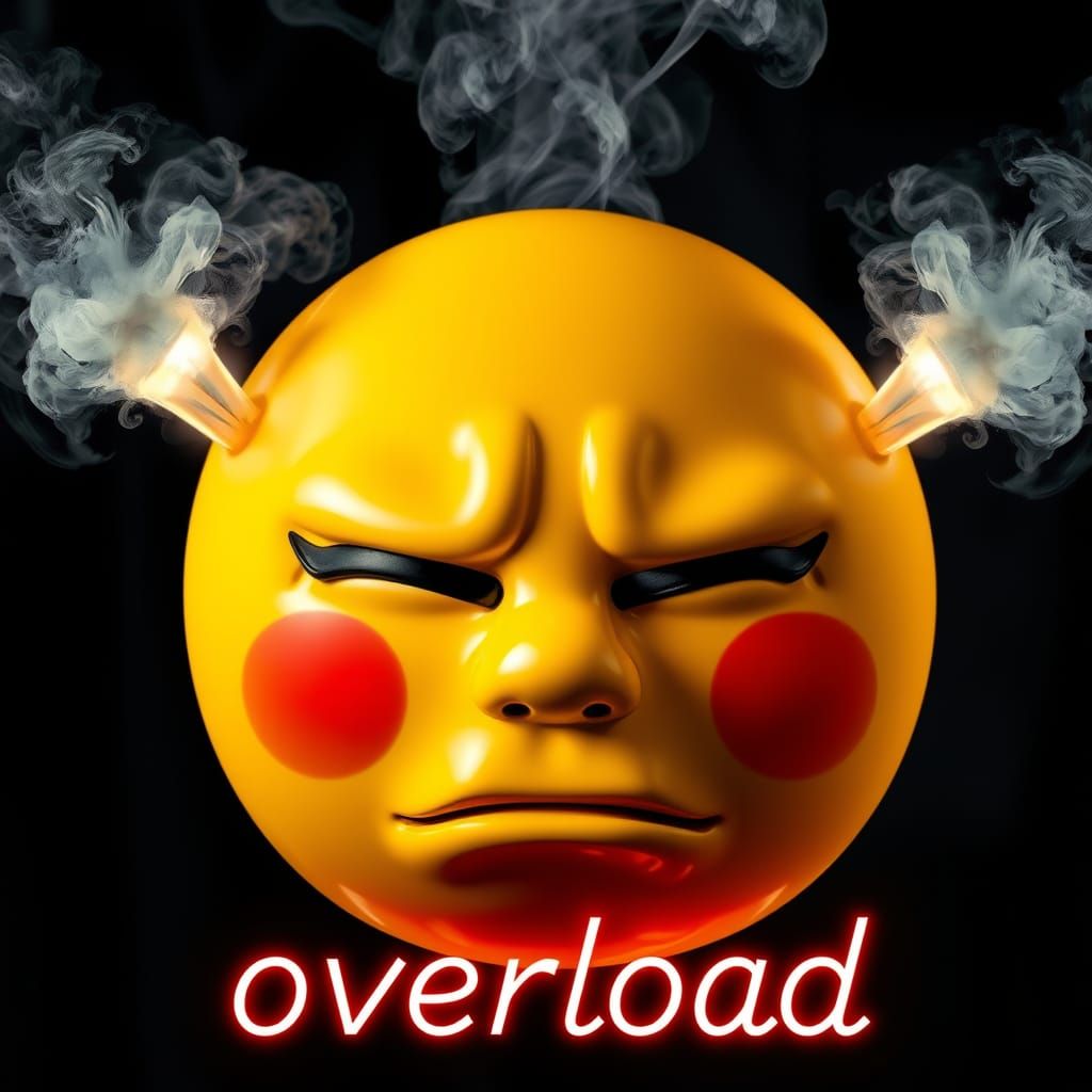 Steamy Overload in Neon Color