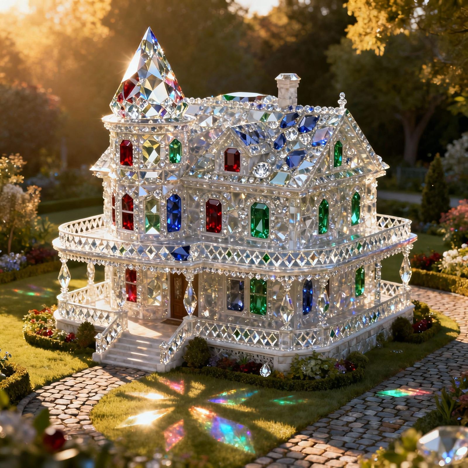 Home sweet shimmering home