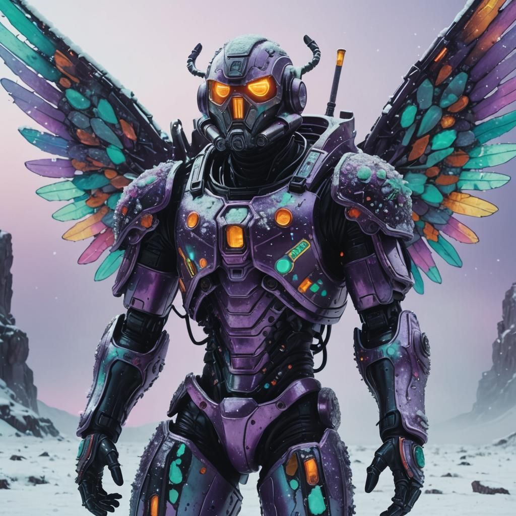 Synthwave Teapot on a Neon Wasteland