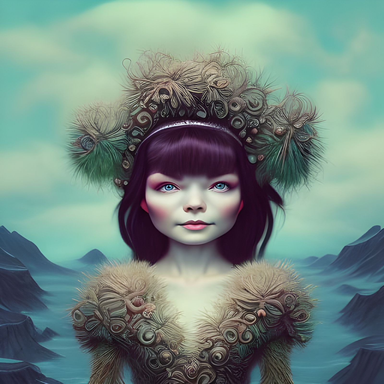 ❄️🖤 Mythical Huldufólk Queen of Iceland | Bjork 🖤❄️