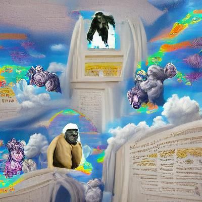 Harambe at the Pearly Gates