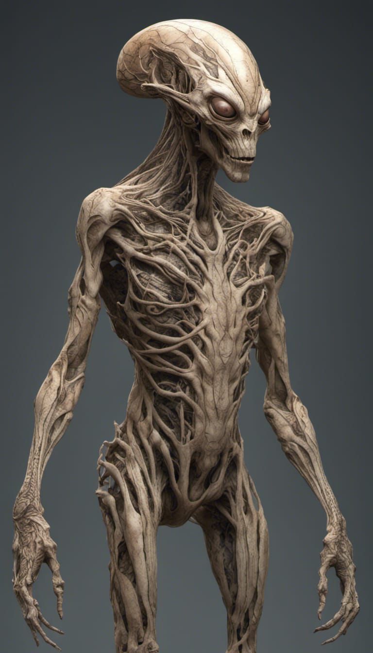 Full body Of an Alien